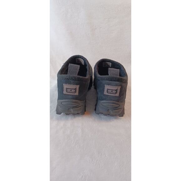 Mens Salomon Shoes Contagrip CX Slip-On Winter Black Suede Sz 7 EU 38 2/3 VTG - Picture 6 of 8